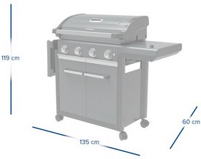 Barbacoa Gas Campingaz Bbq 4 series premium S